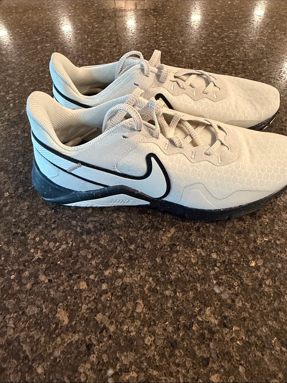 Nike Women’s White and Black Athletic Sneakers New never worn